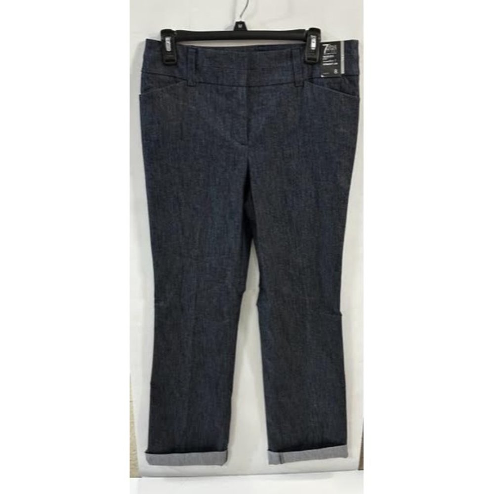 7th Avenue Design Studio modern fit straight leg tall stretch NWT blue Size 8